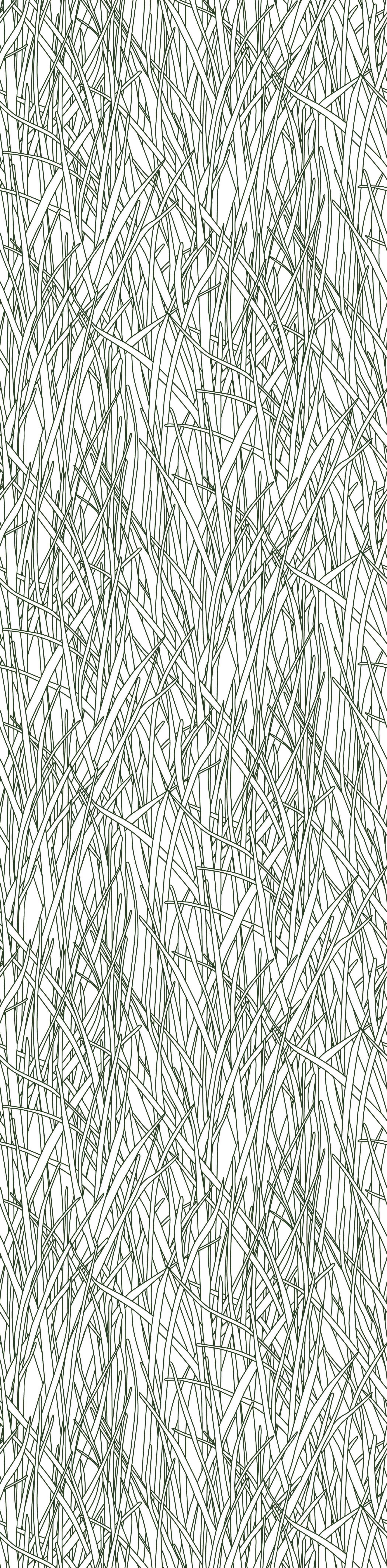 Papier peint Herbes folles